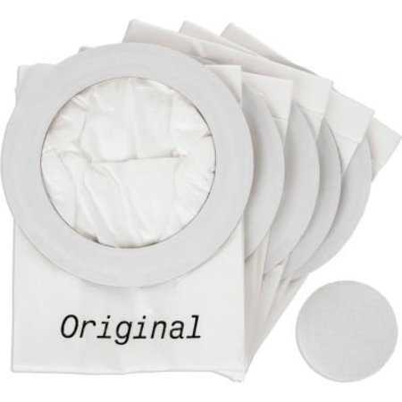 NILFISK-ADVANCE AMERICA Nilfisk Dust Bags For Use With GD10, GD5, & GD4, 5 Bags/Pack 1471098500